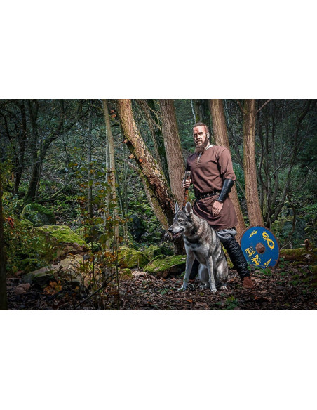 Tunique viking avec broderie Erwin,...