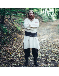 Tunique viking classique Thor, blanc naturel 2