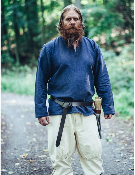 Tunique viking Ivar, bleu