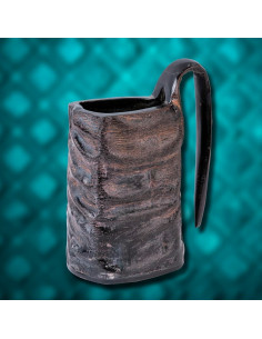 Mug viking en corne véritable