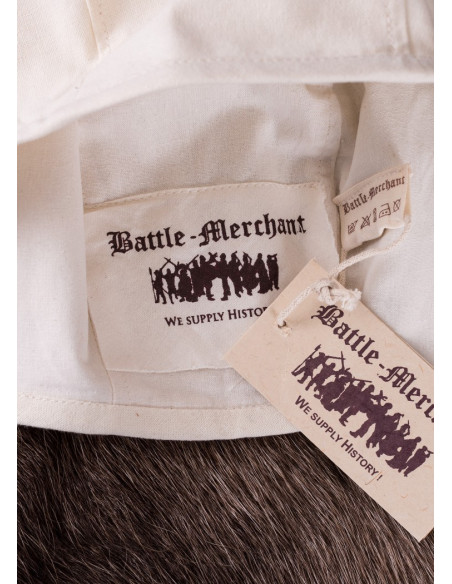 Crêpe de coton médiéval uni