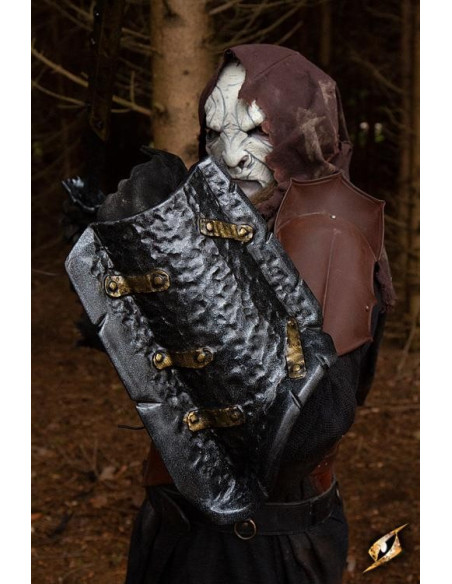 Bouclier Orc en latex pour avant-bras