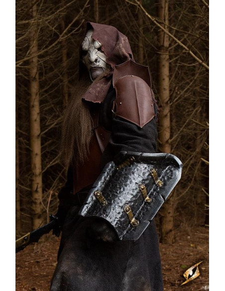 Bouclier Orc en latex pour avant-bras