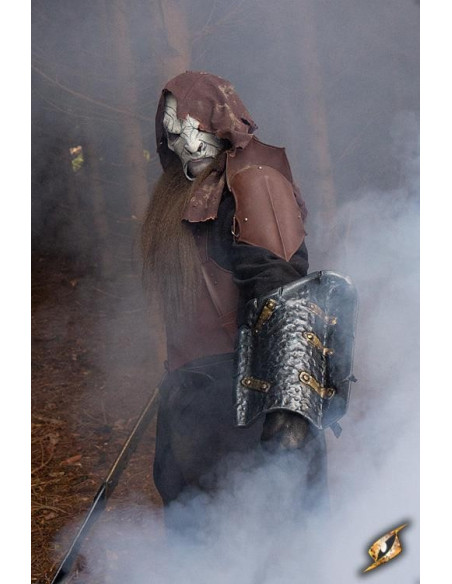 Bouclier Orc en latex pour avant-bras