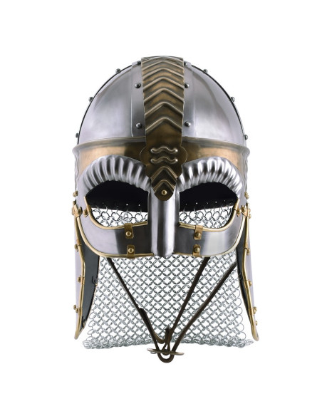 Casque médiéval Beowulf avec visière