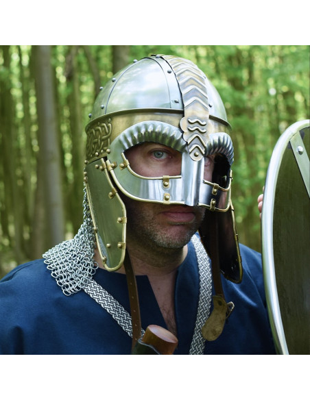 Casque médiéval Beowulf avec visière