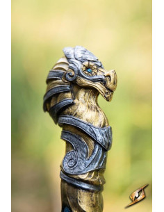 Baguette magique mystique Faust, finition dorée 2