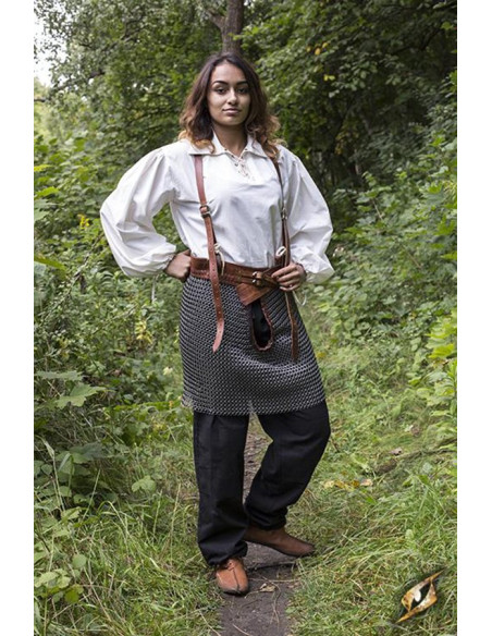Jupe médiévale en cotte de mailles