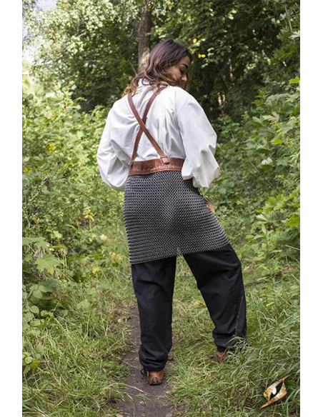 Jupe médiévale en cotte de mailles