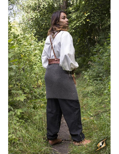 Jupe médiévale en cotte de mailles