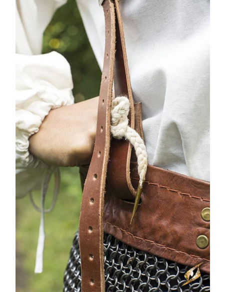 Jupe médiévale en cotte de mailles