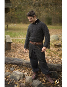 Cotte de mailles Alaric Viking, finition Epic Dark