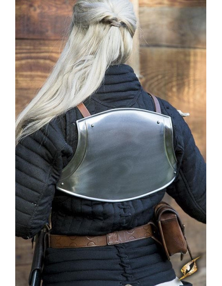 Cuirasse médiévale d'écuyer, finition...