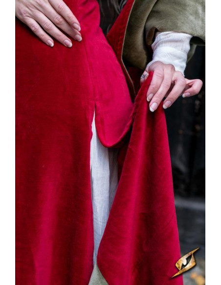 Robe médiévale Reine Isobel, couleur...