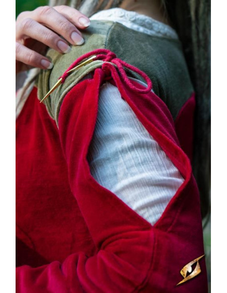 Robe médiévale Reine Isobel, couleur...