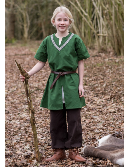 Tunique médiévale Ailrik enfant,...