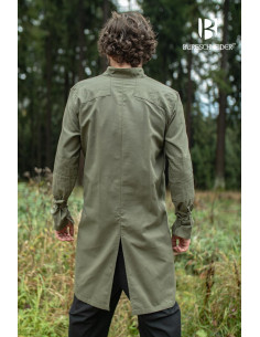 Tunique médiévale pour homme Là-dessus, couleur verte 2