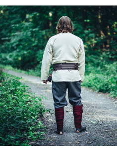 Pantalon Viking en laine, modèle Harald, gris 2