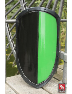 Bouclier en latex bicolore Ready for Battle, LARP