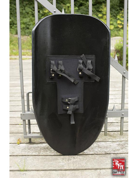 Bouclier en latex bicolore Kite Alto...