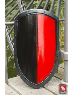 Bouclier cerf-volant bicolore en latex Ready for Battle,...