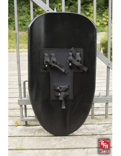 Bouclier en latex bicolore Kite Alto Ready for Battle, LARP 2