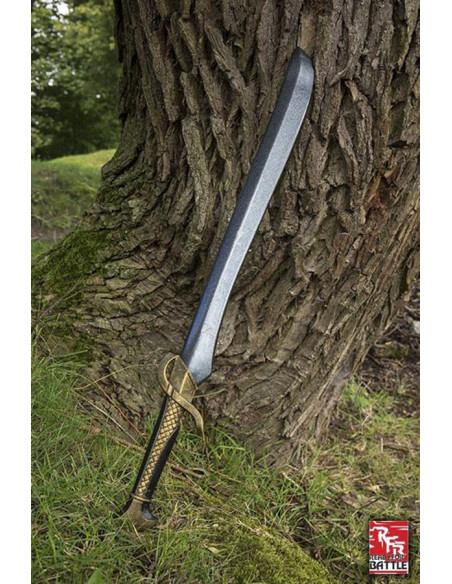 Épée elfique tressée prête pour la...