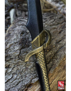 Épée elfique tressée prête pour la bataille, LARP 2