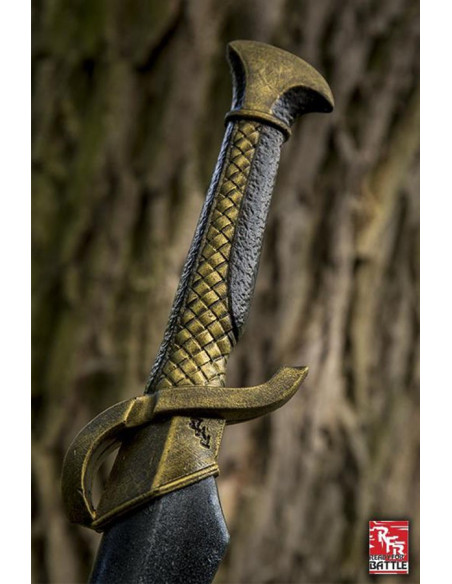 Épée elfique tressée prête pour la...