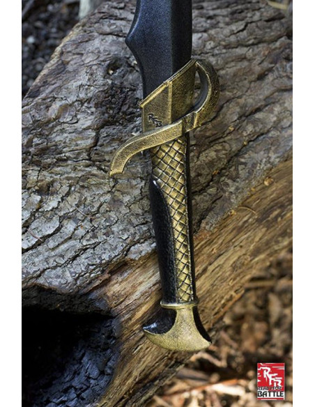 Épée elfique tressée prête pour la...