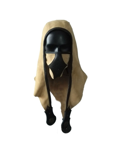 Capuche fourrure suede Akku couvrir...