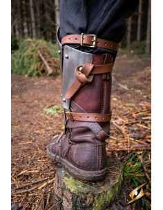 Grèves médiévales modèle Dreki, Polished-Epic Dark 2