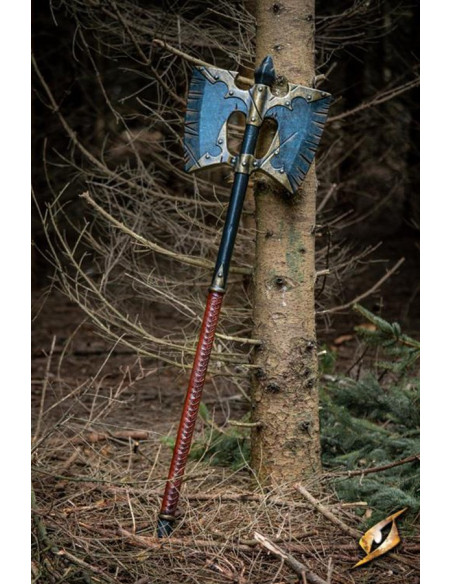 Hache longue à double tête Chaos, LARP