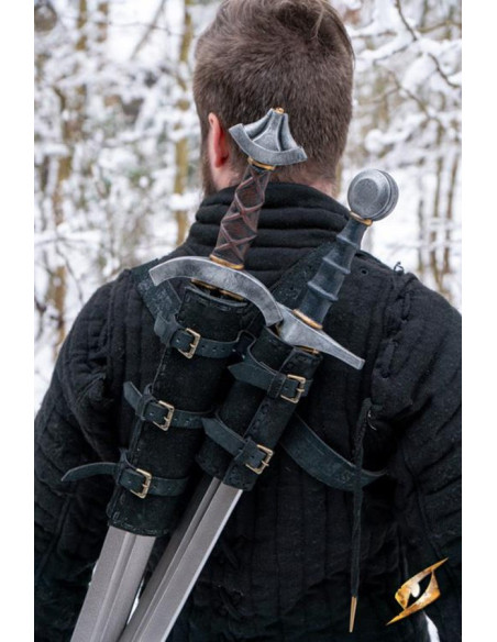 Double baudrier pour le dos, LARP