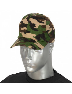 Casquette camouflage barbare
