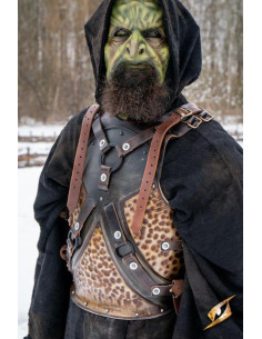 Plastron et dossier de l'Orc Raider, LARP
