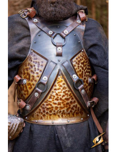 Plastron et dossier de l'Orc Raider, LARP 2