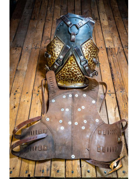 Plastron et dossier de l'Orc Raider,...