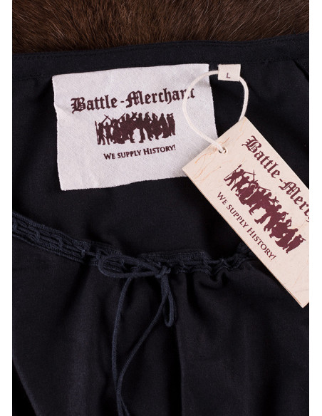 Chemisier médiéval à manches courtes...