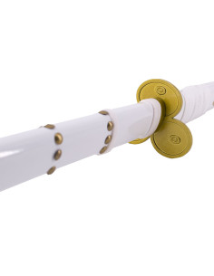 Katana décoratif Im Zoro One Piece, poignée blanche 2