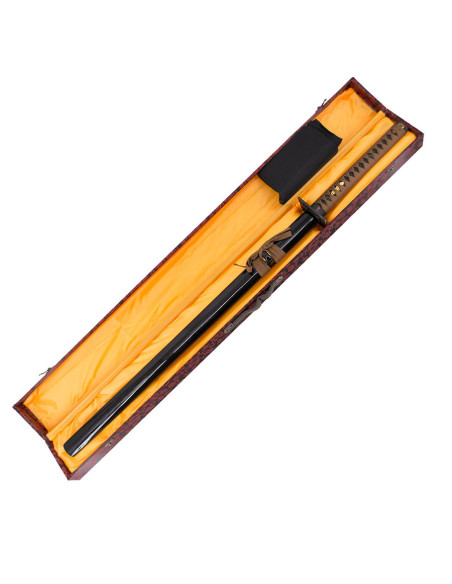 Katana fonctionnel en acier au...