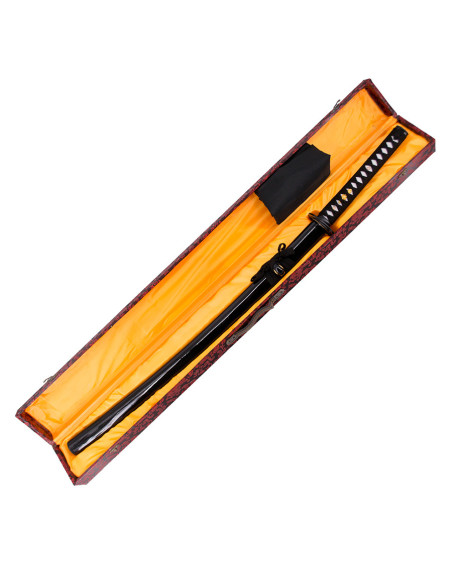Katana fonctionnel en acier au...