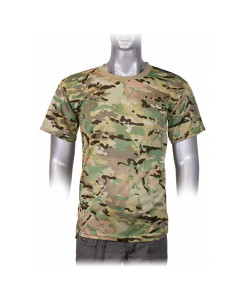 T-shirt de camouflage militaire Barbare CP en manches...