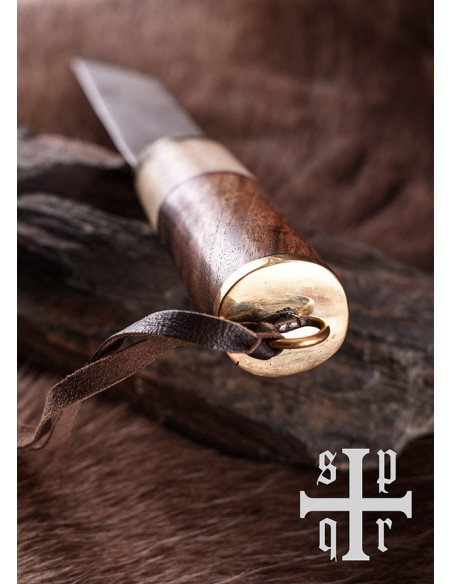 Couteau Viking Six en bois d'os