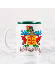 Mug personnalisé avec les armoiries héraldiques du 1er...