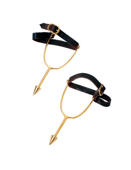 Eperons normands en laiton (comprend...