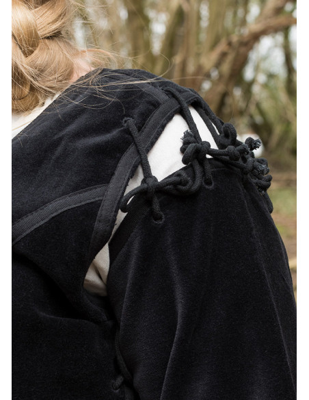 Veste médiévale Griselda en Daim,...