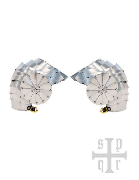 Paire d'Épaulières Gothiques en...