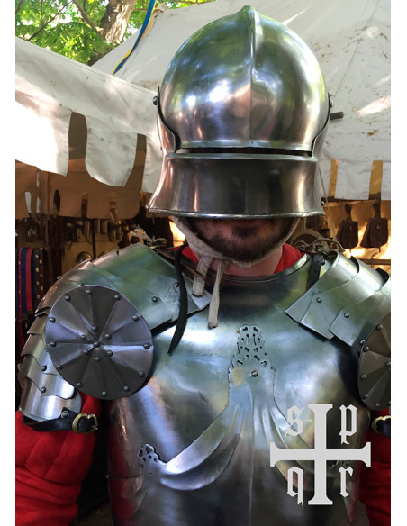 Paire d'Épaulières Gothiques en...