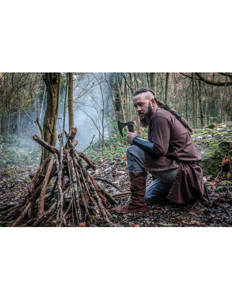 Pantalon Vikingo Jorgen en laine grise